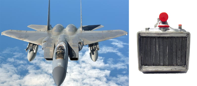 Aerobraze OKC Awarded USAF Contract for F-15 Primary Heat Exchanger Remanufacture 